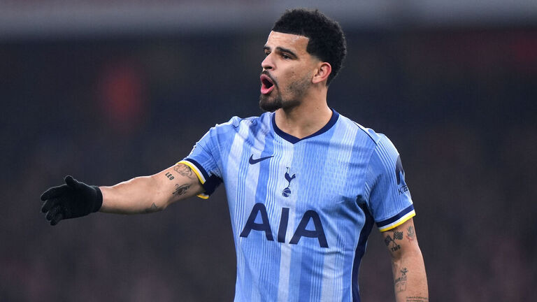 Tottenham striker Solanke set to miss 6 weeks with knee | theScore