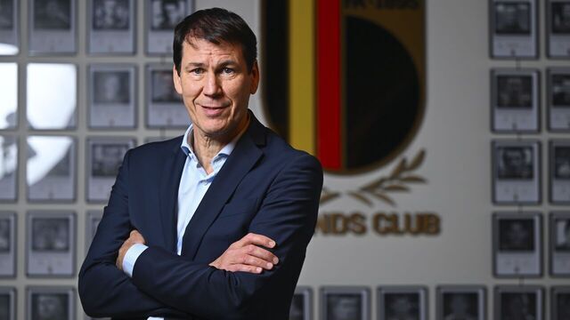 TUBIZE, BELGIUM - JANUARY 24 : Rudi Garcia pictured during his official presentation as new head coach of the Belgian Red Devils on January 24, 2025 in Tubize, Belgium, 24/01/2025 ( Photo by Vincent Kalut / Photonews via Getty Images)