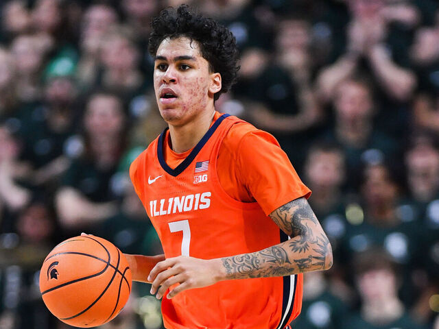 Carl Riley Basketball Riley scores 24, No. 18 Illinois mounts late comeback to be…