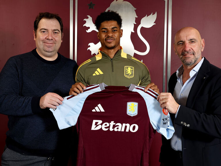 Rashford joins Aston Villa on loan to end Man United saga Rashford joins Aston Villa on loan to end Man United saga