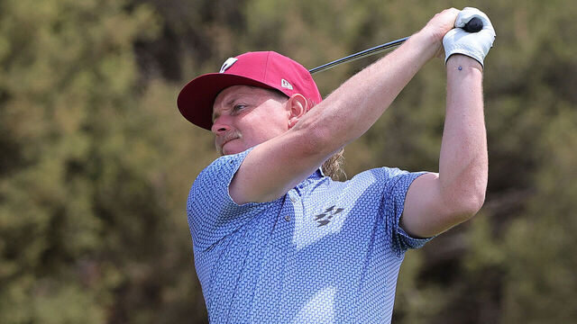 ADELAIDE, AUSTRALIA - FEBRUARY 13: Cameron Smith of team Ripper GC during the Pro-AM ahead of LIV Golf at The Grange Golf Club on February 13, 2025 in Adelaide, Australia.