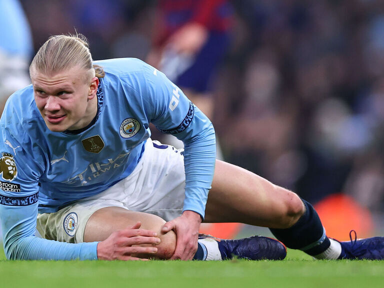 Guardiola hopes Haaland will be fit for Madrid clash after knee issue Guardiola hopes Haaland will be fit for Madrid clash after knee issue