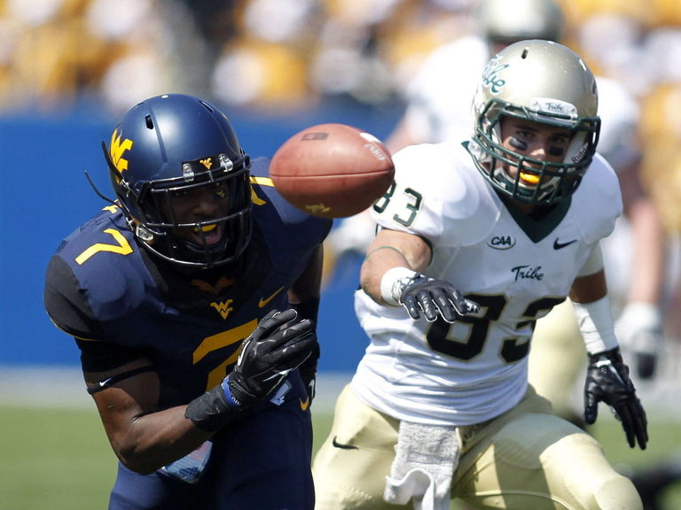 VIDEO Texas A&M coach hits West Virginia's Worley in the head at