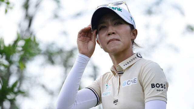 Lydia Ko of New Zealand competes during round one of the HSBC Women's World Championship 2025 at Sentosa Golf Club in Singapore, on February 27, 2025.