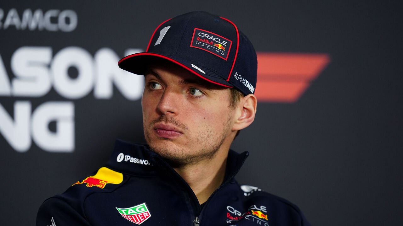 Red Bull driver Max Verstappen on day two of pre-season testing at the Bahrain International Circuit, Sakhir. Picture date: Thursday February 27, 2025.
