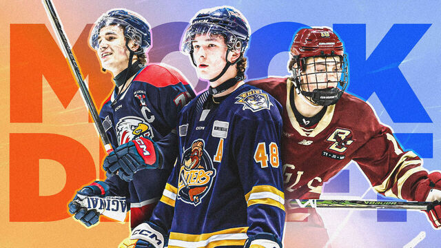 NHL mock draft: Lottery surprises shake up top-5 outlook