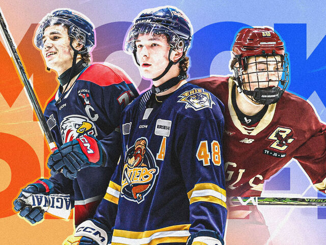 NHL mock draft: Lottery surprises shake up top-5 outlook