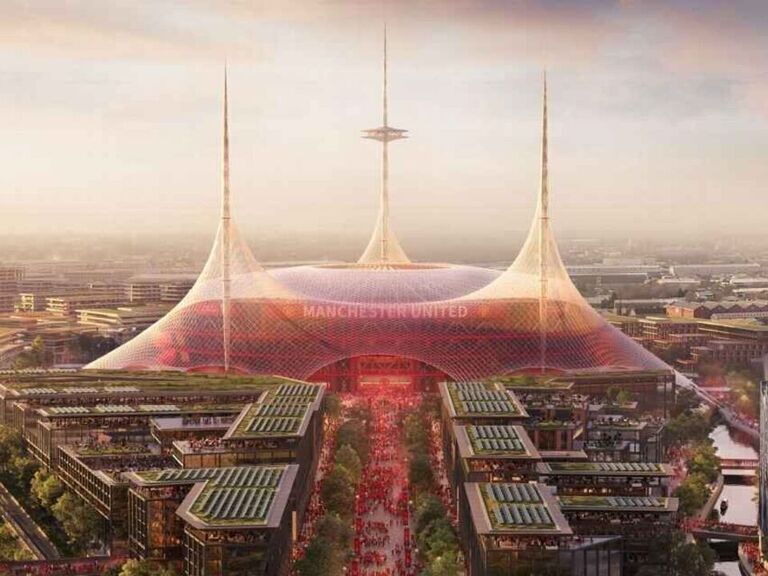 Man United to replace Old Trafford with new 100,000-seat stadium Man United to replace Old Trafford with new 100,000-seat stadium