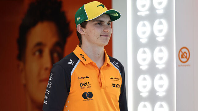 Oscar Piastri of Australia and the McLaren F1 Team participates in previews ahead of the F1 Grand Prix of Australia at Albert Park Circuit in Melbourne, Australia, on March 13, 2025.