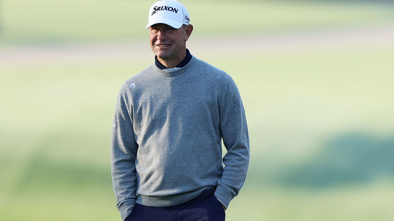 PONTE VEDRA BEACH, FLORIDA - MARCH 13: Lucas Glover of the United States walks the first fairway during the first round of THE PLAYERS Championship on the Stadium Course at TPC Sawgrass on March 13, 2025 in Ponte Vedra Beach, Florida.