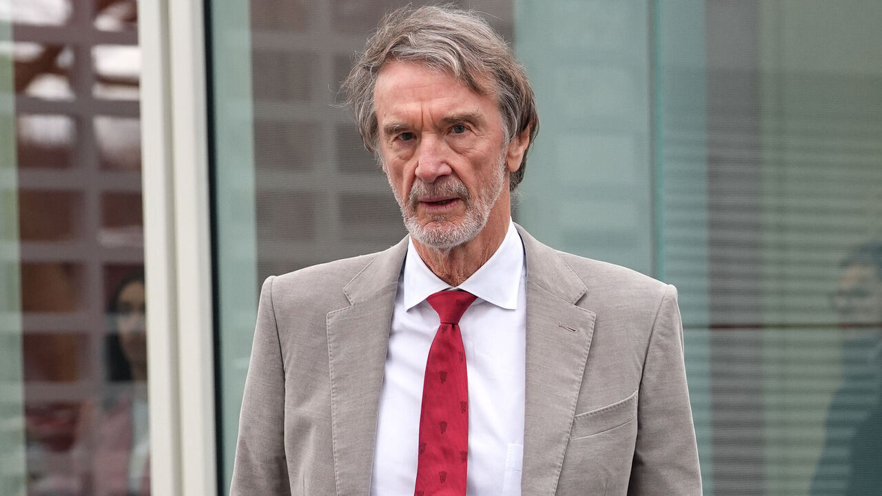 Sir Jim Ratcliffe, Ineos CEO and minority shareholder of Manchester United, at Foster + Partners Headquarters in Battersea, London. Manchester United have announced plans for a new 100,000-seater stadium that co-owner Sir Jim Ratcliffe says would be the "world's greatest" football ground. Picture date: Tuesday March 11, 2025.