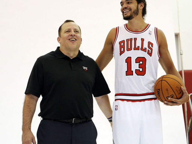Joakim Noah wants to do yoga with Tom Thibodeau: 'He could use that'