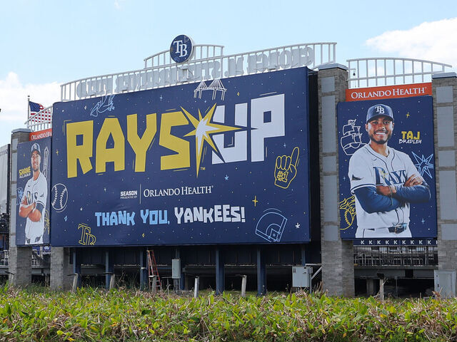 TAMPA, FL - MARCH 28: A general view of George M. Steinbrenner Field is seen prior to the game between the Colorado Rockies and the Tampa Bay Rays on Friday, March 28, 2025 in Tampa, Florida.