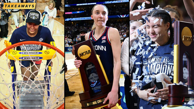 National title takeaways: Fudd stars as UConn ends 9-year drought