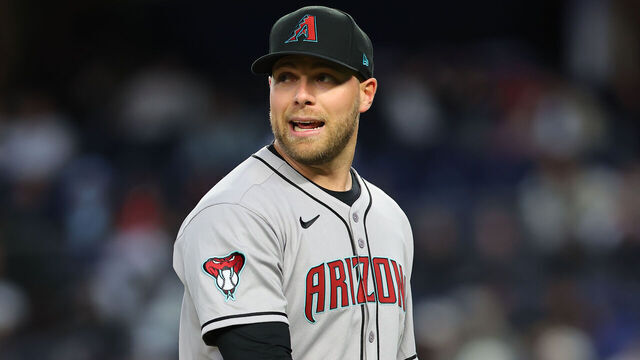 BRONX, NY - APRIL 01: Corbin Burnes #39 of the Arizona Diamondbacks pitches during the game against the New York Yankees on April 1, 2025 at Yankee Stadium in the Bronx, New York.