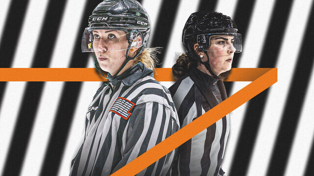 For young on-ice officials, the learning curve is steep but rewarding