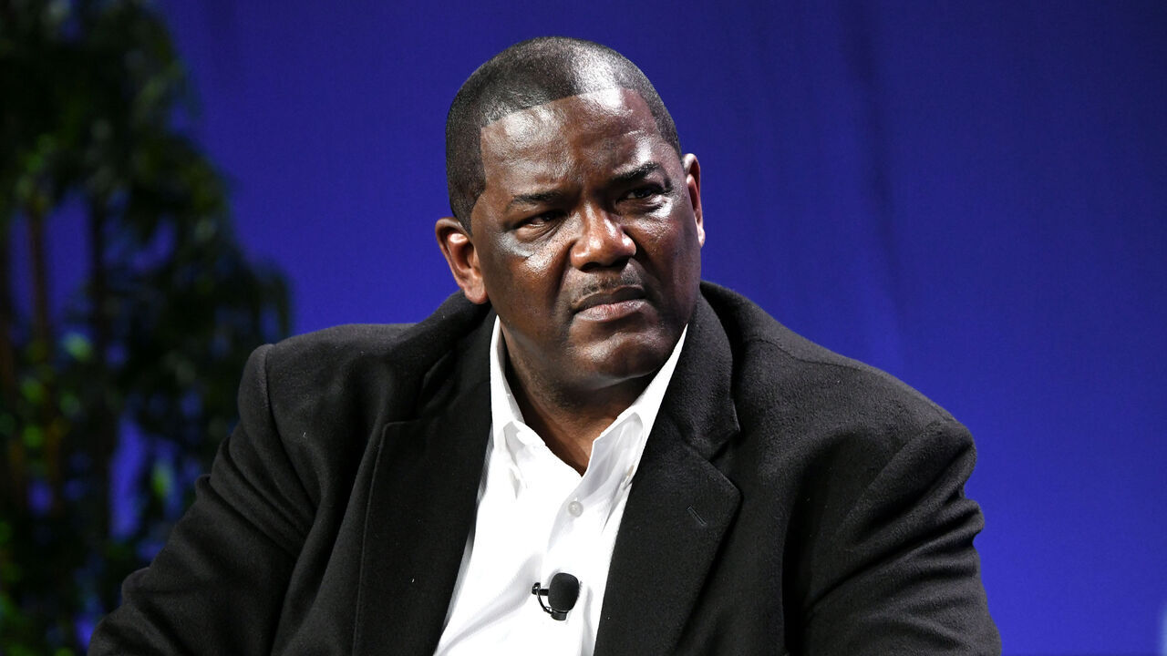 BEVERLY HILLS, CALIFORNIA - APRIL 29: Joe Dumars participates in a panel discussion during the annual Milken Institute Global Conference at The Beverly Hilton Hotel on April 29, 2019 in Beverly Hills, California.