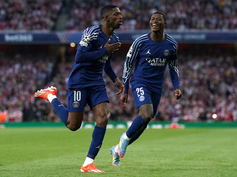 Dembele, Donnarumma lift PSG past Arsenal in 1st leg of UCL semis Dembele, Donnarumma lift PSG past Arsenal in 1st leg of UCL semis