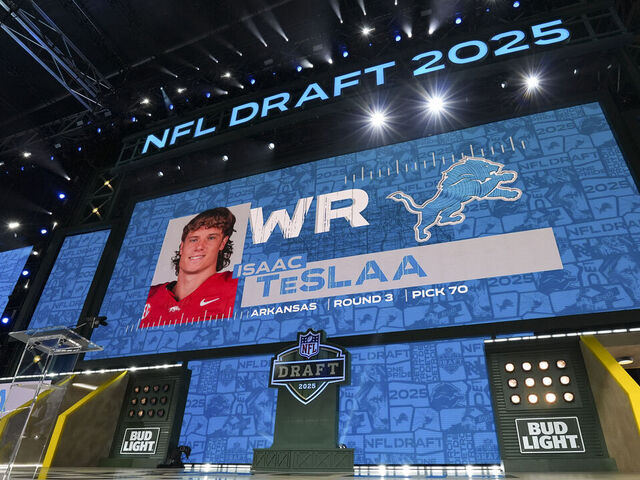 Lions GM: Isaac TeSlaa was 'my favorite WR in this draft' | theScore