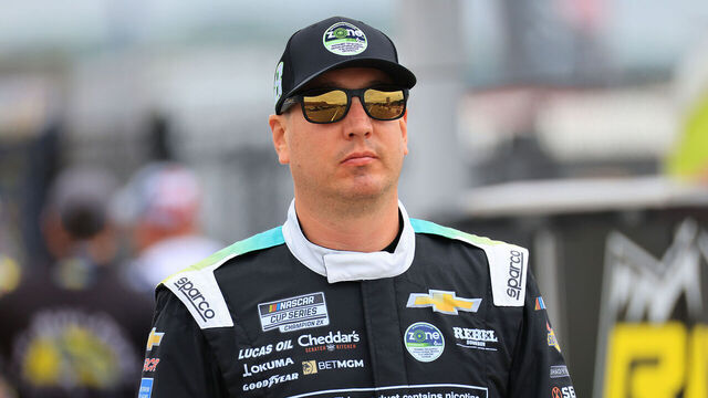 TALLADEGA, AL - APRIL 26: #8: Kyle Busch, Richard Childress Racing, Nicokick Chevrolet during qualifying for the NASCAR Cup Series Jack Link's 500 race on April 26, 2025 at the Talladega Superspeedway in Eastaboga, Alabama.