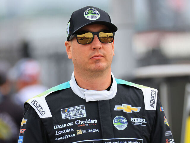 TALLADEGA, AL - APRIL 26: #8: Kyle Busch, Richard Childress Racing, Nicokick Chevrolet during qualifying for the NASCAR Cup Series Jack Link's 500 race on April 26, 2025 at the Talladega Superspeedway in Eastaboga, Alabama.
