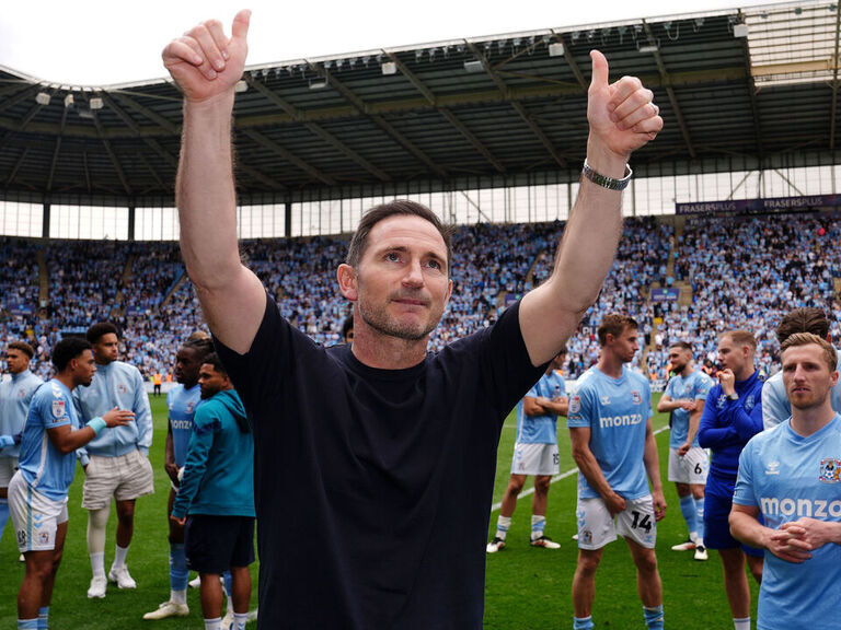 Championship finale: Lampard's Coventry join playoff quartet, Luton relegated Championship finale: Lampard's Coventry join playoff quartet, Luton relegated
