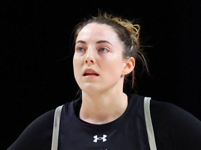MEDLEY, FLORIDA - JANUARY 31: Katie Lou Samuelson #33 of Phantom looks on against Rose during the second quarter of the game at Wayfair Arena on January 31, 2025 in Medley, Florida.