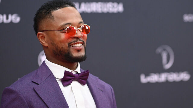 MADRID, SPAIN - APRIL 22: Patrice Evra attends the red carpet at the 2024 Laureus World Sport Awards Madrid at Palacio De Cibeles on April 22, 2024 in Madrid, Spain.