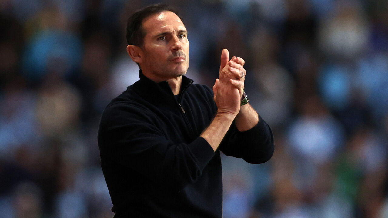 COVENTRY, ENGLAND - MAY 09: Frank Lampard manager / head coach of Coventry City during the Sky Bet Championship Play-Off Semi Final First Leg match between Coventry City and AFC Sunderland at The Coventry Building Society Arena on May 09, 2025 in Coventry, England.