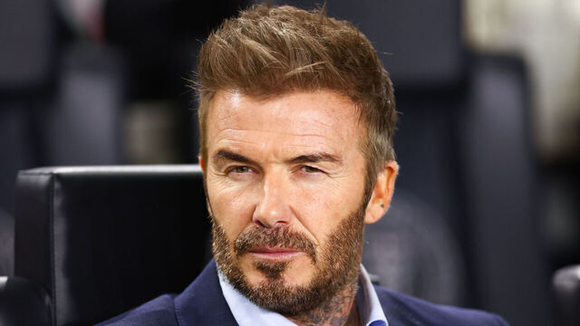 FORT LAUDERDALE, FLORIDA - APRIL 09: David Beckham, co-owner of Inter Miami CF, looks on prior to the CONCACAF Champions Cup 2025 Quarter-final second leg match between Inter Miami CF and Los Angeles Football Club at Chase Stadium on April 09, 2025 in Fort Lauderdale, Florida.