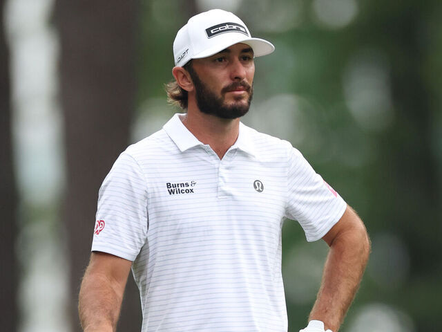 CHARLOTTE, NORTH CAROLINA - MAY 16: Max Homa of the United States looks down the 10th hole during the second round of the PGA Championship at Quail Hollow Country Club on May 16, 2025 in Charlotte, North Carolina.