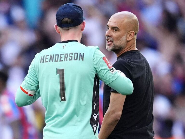 Guardiola's FA Cup final row with Henderson due to time-wasting Guardiola's FA Cup final row with Henderson due to time-wasting