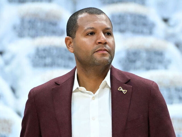CLEVELAND, OHIO - MAY 13: President of Basketball Operations Koby Altman of the Cleveland Cavaliers looks on prior to Game Four of the Eastern Conference Second Round Playoffs against the Boston Celtics at Rocket Mortgage Fieldhouse on May 13, 2024 in Cleveland, Ohio.
