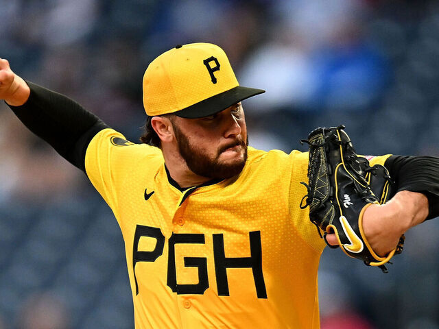 PITTSBURGH, PENNSYLVANIA - MAY 23: Paul Skenes #30 of the Pittsburgh Pirates pitches during the first inning against the Milwaukee Brewers at PNC Park on May 23, 2025 in Pittsburgh, Pennsylvania.