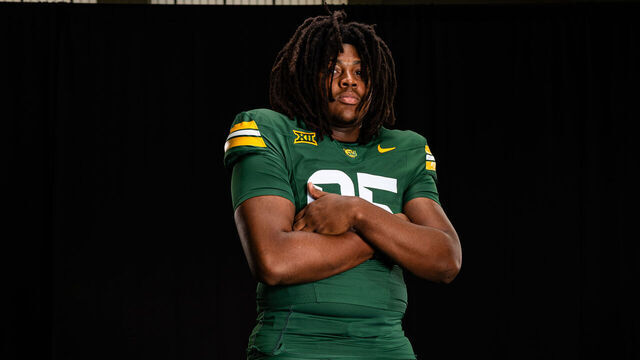 WACO, TEXAS - July 19: Alex Foster #95 poses during media day at the Allison Indoor Facility on July 19, 2024 in Waco, Texas.