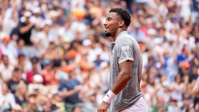 PARIS, FRANCE - MAY 29: Arthur Fils of France during Day Five of the 2025 French Open at Roland Garros on May 29, 2025 in Paris, France.