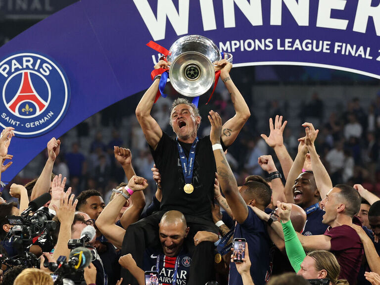 Luis Enrique becomes 2nd coach to win treble with 2 different teams Luis Enrique becomes 2nd coach to win treble with 2 different teams