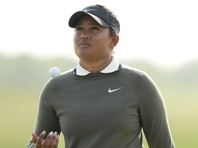 ERIN, WISCONSIN - MAY 30: Amari Avery of the United States walks off the 18th green during the second round of the U.S. Women's Open presented by Ally 2025 at Erin Hills Golf Course on May 30, 2025 in Erin, Wisconsin.