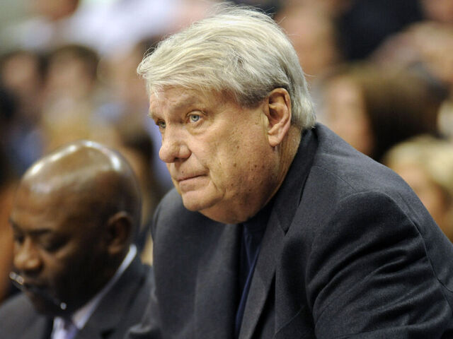 February 03, 2010: Golden State coach Don Nelson during an NBA game between the Golden State Warriors and the Dallas Mavericks at the American Airlines Center in Dallas, TX