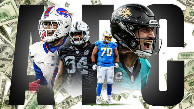 Each AFC team's most overpaid and underpaid players