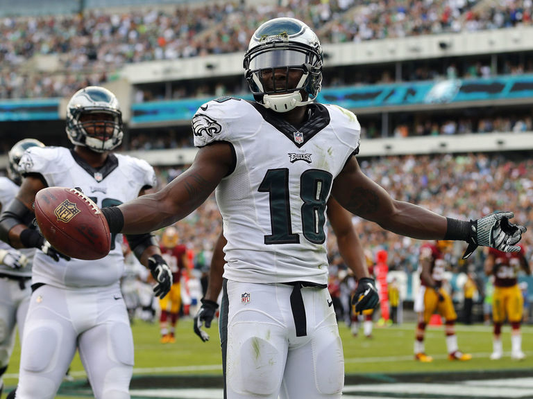 Eagles� Jeremy Maclin replaces Broncos� Demaryius Thomas