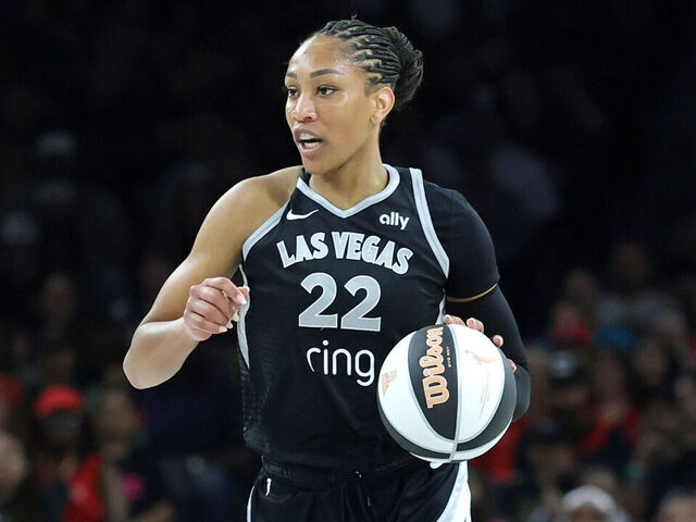 Aces' Wilson doubtful Friday vs. Wings due to head injury | theScore.com