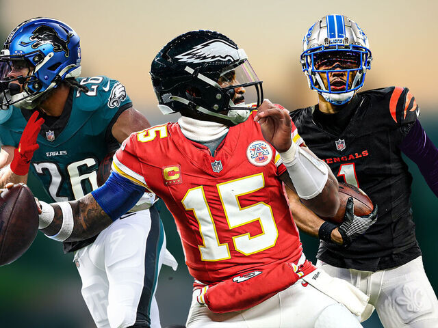 Building the best QB, RB, and WR from active NFL players