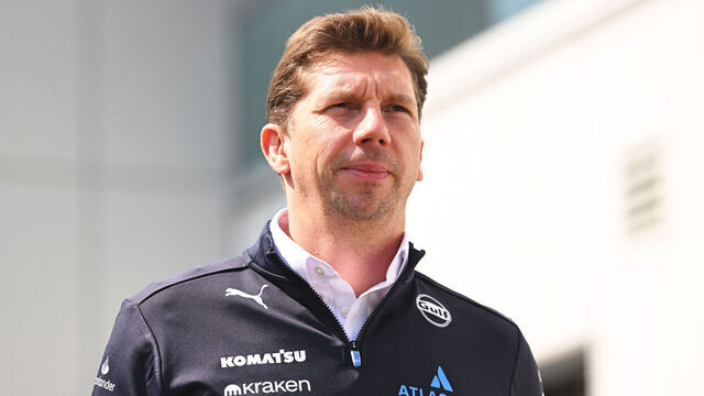 MONTREAL, QUEBEC - JUNE 13: James Vowles, Team Principal of Williams arrives in the Paddock prior to practice ahead of the F1 Grand Prix of Canada at Circuit Gilles-Villeneuve on June 13, 2025 in Montreal, Quebec.