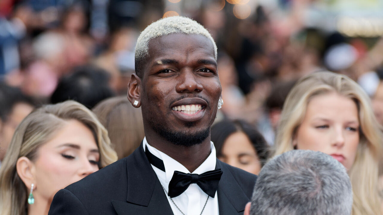 CANNES, FRANCE - MAY 19: Paul Pogba attends the "Highest 2 Lowest" red carpet at the 78th annual Cannes Film Festival at Palais des Festivals on May 19, 2025 in Cannes, France.
