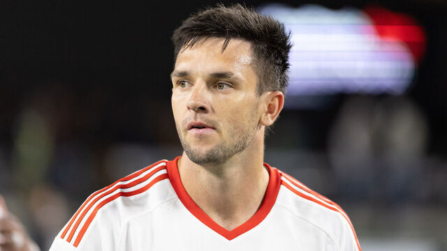 PORTLAND, OREGON - JUNE 13: Preston Judd #19 of San Jose Earthquakes celebrates his goal against the Portland Timbers during a game between Portland Timbers and San Jose Earthquakes at Providence Park on June 13, 2025 in Portland, Oregon.