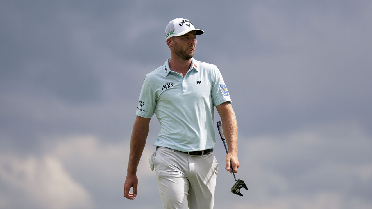 OAKMONT, PENNSYLVANIA - JUNE 14: Sam Burns of the United States looks on during the third round of the 125th U.S. OPEN at Oakmont Country Club on June 14, 2025 in Oakmont, Pennsylvania.