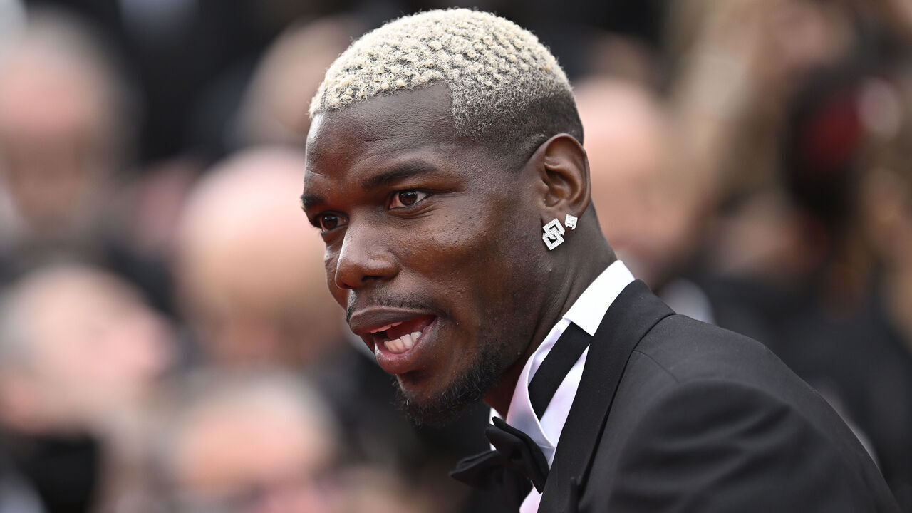 CANNES, FRANCE - MAY 19: Paul Pogba attends the "Highest 2 Lowest" red carpet at the 78th annual Cannes Film Festival at Palais des Festivals on May 19, 2025 in Cannes, France.