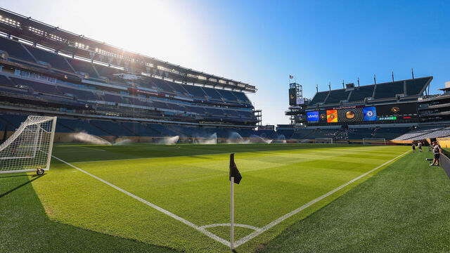 PHILADELPHIA, PENNSYLVANIA - JUNE 24: A general interior view of Lincoln Financial Field, host venue for the FIFA World Cup 2026 ahead of the FIFA Club World Cup 2025 group D match between Esperance de Tunis and Chelsea FC at Lincoln Financial Field on June 24, 2025 in Philadelphia, Pennsylvania.