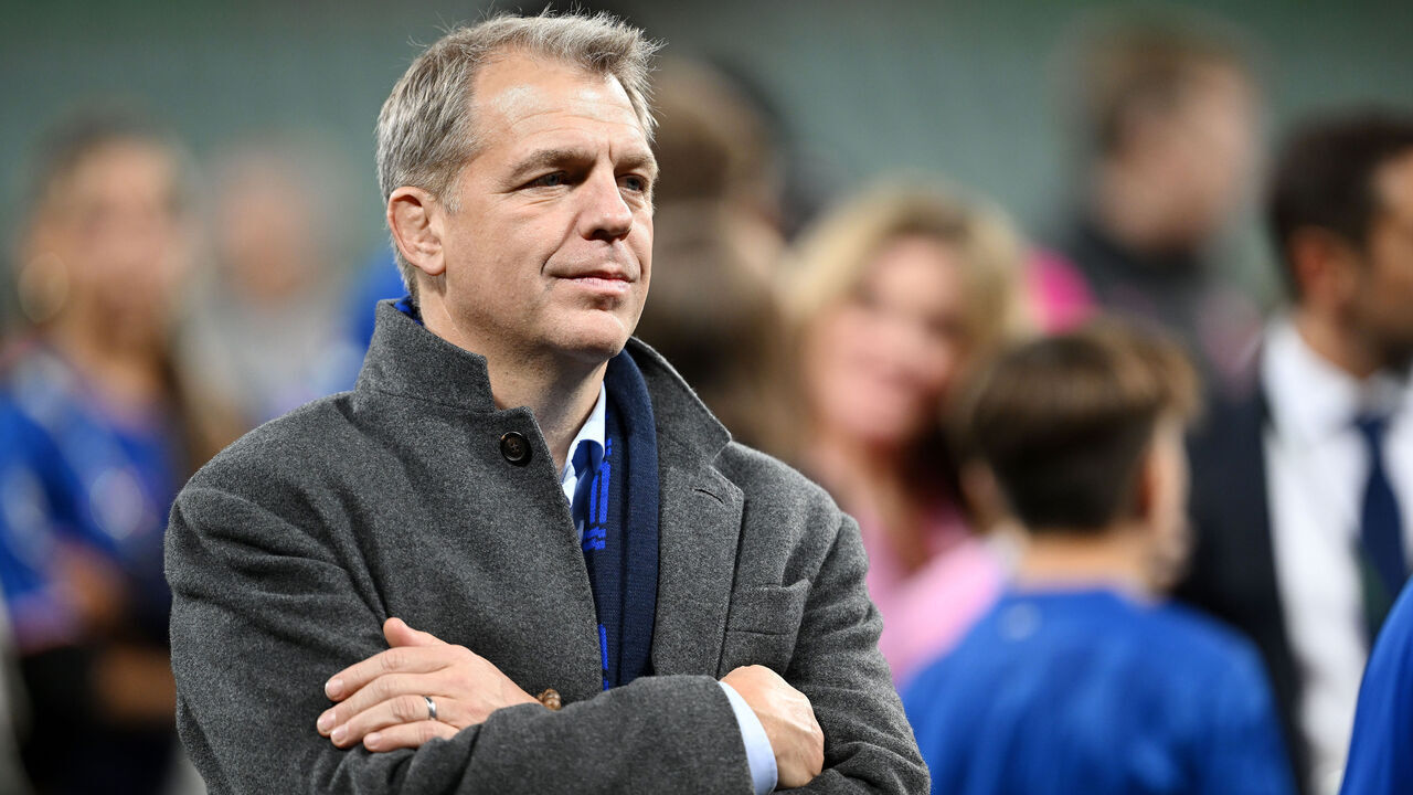 Chelsea owner Todd Boehly after the UEFA Conference League final match at Tarczynski Arena Wroclaw, Poland. Picture date: Wednesday May 28, 2025.